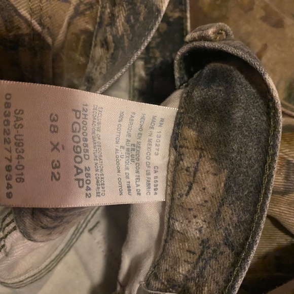 Wrangler Men’s Camouflage Hunting Jeans 38x32 - Picture 5 of 5